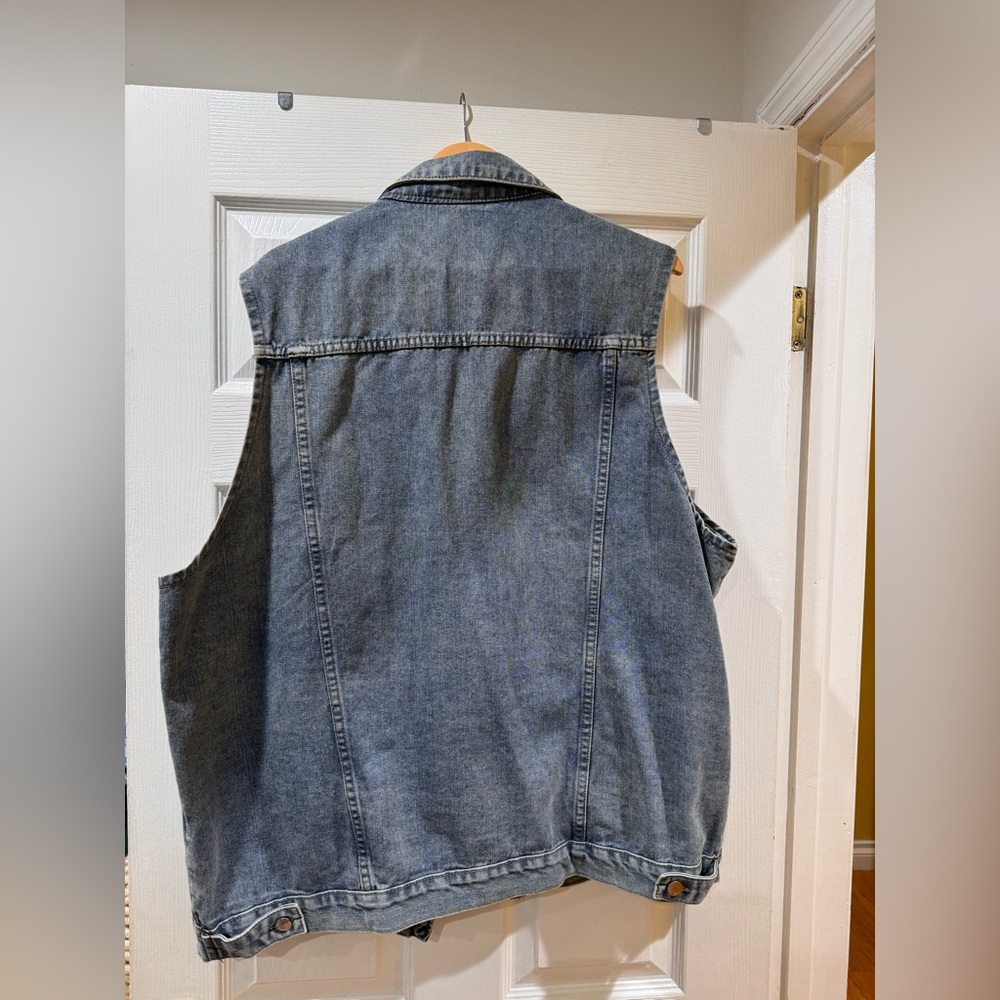 Jean Jacket Vest - Picture 2 of 5